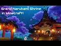 Building the Great Narukami Shrine in Minecraft Part 1 Entrance