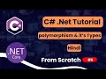 Polymorphism Types of Polymorphism C NET Tutorial for Beginners in Hindi Part 6