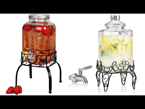 Download MP3 Best Top 10 Gallon Glass Beverage Dispenser For 2022   Top Rated Best Glass Beverage Dispenser