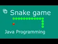 Snake game part 5 in java