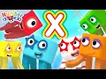 Download Lagu La Multiplicación, COMPILACION | Episodios completos - 123 | Numberblocks en Español