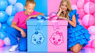 Partea 3 👧 FETIȚĂ sau BĂIEȚEL 👦 Gender Reveal 🥳