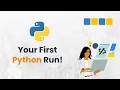 Trying Python for the First Time Learn Basics Do Math Run Scripts Python Tutorial