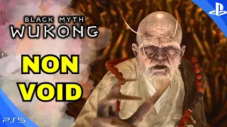 Wukong vs Non-Void Boss Fight Snow Fox Quest Black Myth Wukong PS5