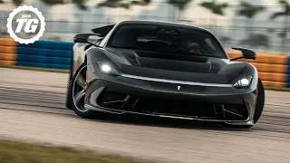 Download FIRST DRIVE: Pininfarina Battista – $2.4m, 1,900bhp hyper-EV driven on road and track | Top Gear MP3