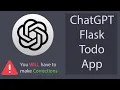 ChatGPT Flask Todo App - Build Your Own Todo App with ChatGPT and Flask