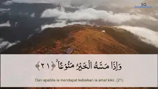 Surah Al Ma'arij -Ust. Hannan Attaki- Merdu plus Terjemah-