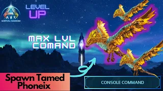 Tamed Phoenix Spawn Command Ark Survival Ascended