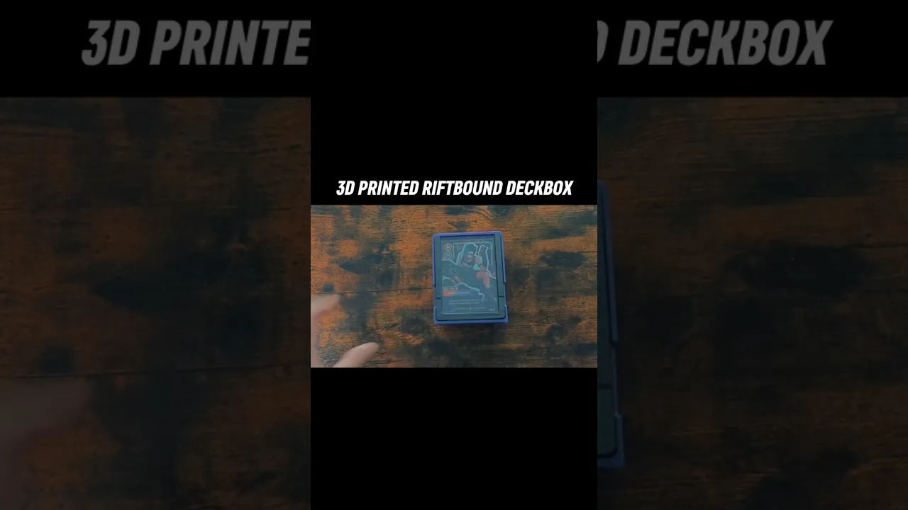 UH Riftbound TCG Deck Box video thumbnail
