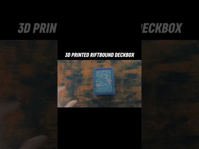 UH Riftbound TCG Deck Box video thumbnail