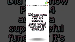 PHP 8 4 How to Use the array - all Function
