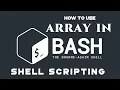 Shell Scripting ARRAYS Tutorial For Beginners part - 3 Telugu