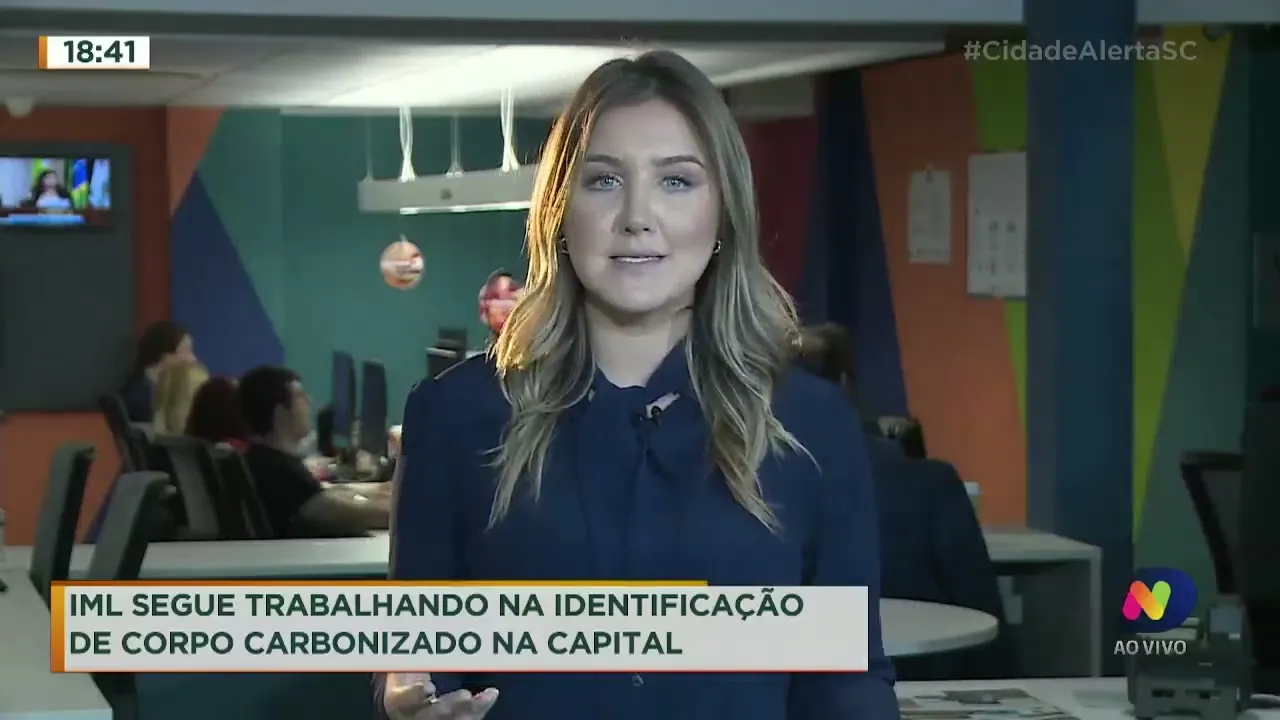 IML segue trabalhando na identificação de corpo carbonizado em Florianópolis