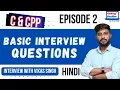Basic interview questions on C CPP Programming codingseekho Vikas Singh Sir