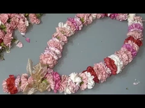 Download MP3 How to string a fresh flower garland