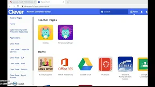 How to Log on and use Clever