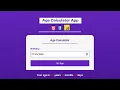 Age Calculator App Using HTML CSS JS Step-by-Step Guide devRasen JS Project For Begineers