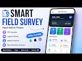 Smart Field Survey App React Native Expo Clerk Auth Convex DB Full Project Demo