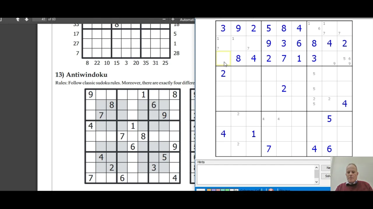 WSC Instructions part 2: Try one of the puzzle types!