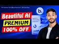 Beautiful AI Free Giveaway 2026 Create Editable PowerPoint Presentation with AI Full Tutorial