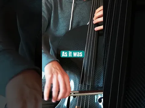 As it was for cello and piano