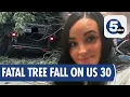 Freak Accident Kills Mother of 3 After Tree Falls on SUV Along US 30