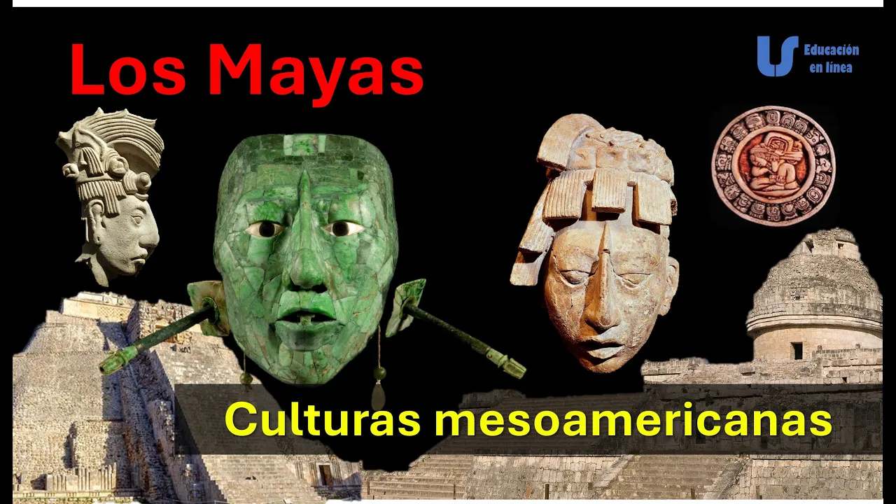 Los Mayas, cultura, arte y su declive - Culturas de Mesoamérica, Historia de México