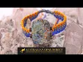 Boulder Opal Bracelet for Sale Blue Opal Bracelet - Australian Opal Direct Worldwide Shipping