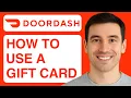 How To Use A Gift Card On DoorDash - 2025 Step By Step