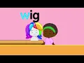 Starfall Letter W