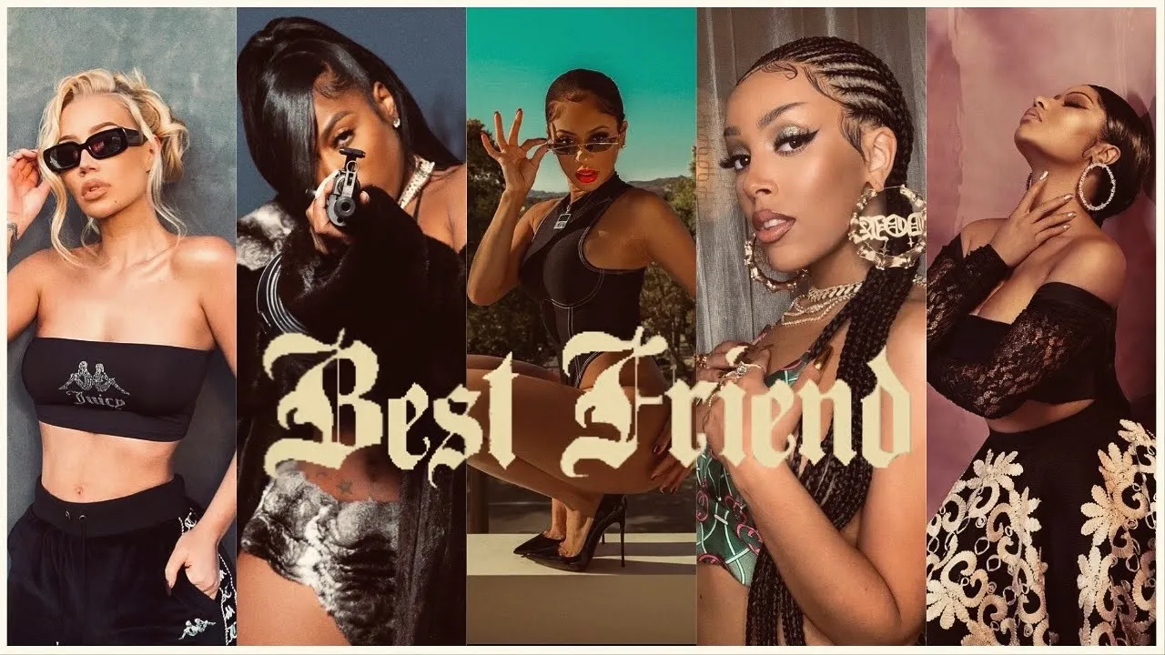 Best Friend (Mashup) Saweetie, Doja Cat, Nicki Minaj, Iggy Azalea, & Kash Doll