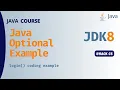 Java 8 Optional isPresent of empty Episode 2 Java Tutorial Series HackCS