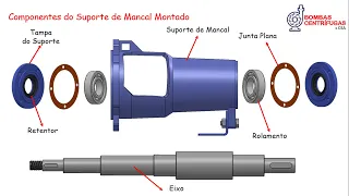 Montagem de Rolamentos em Bombas Centrífugas - Qual a Folga entre Tampa do Suporte e Rolamento