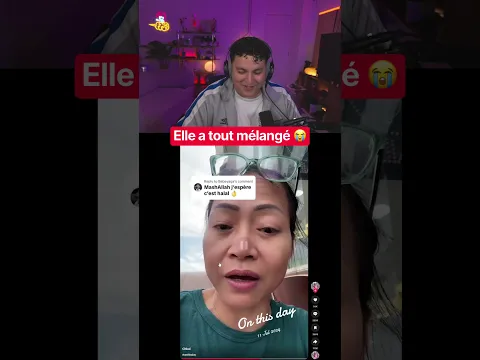 Elle a tout mélangé 😭