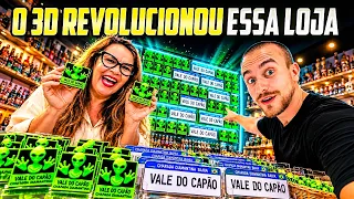 A VIDA ANTES E DEPOIS DA IMPRESSÃO 3D - Loja é transformada com a chegada de produtos impressos 3D