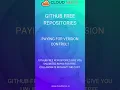 Unlimited Repos for Free with GitHub