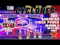 CYCLONES Texas Allstar Cheer American Cheer Power San Antonio TX Feb 4-5 2023 Vivian Riley