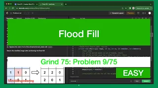 Flood Fill Problem Leetcode - Java Grind 75 Coding Series