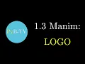 1 3 Manim Tutorial Logo create high quality logo animation for your YouTube channel