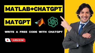Do MATLAB Coding with ChatGPT MATLAB ChatGPT MatGPT