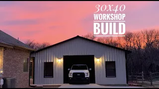 30x40 Workshop Build