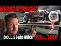 Will 11 Harbor Freight Dollies Move a 4 Post Lift with THIS on it