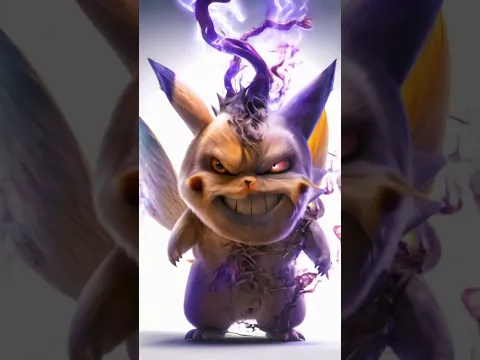 Pikachu Fusion | Pokemon evolution in the real world part 11 #hybrid #animals #fusion #shorts
