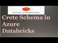 Create Schemas in Azure Databricks