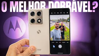 O CELULAR DOBRÁVEL DA MOTOROLA É RUIM? OU VALE A PENA? MOTO RAZR FOLD - REVIEW