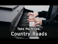 Download Lagu Take Me Home, Country Roads - John Denver (Piano Cover by Riyandi Kusuma)