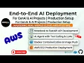 AI Project Deployment End-to-End Docker EC2 FastAPI Production Deployment