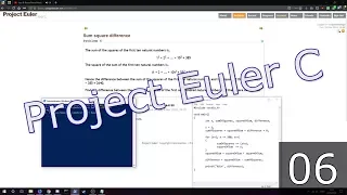 Project Euler in C Sum Square Difference