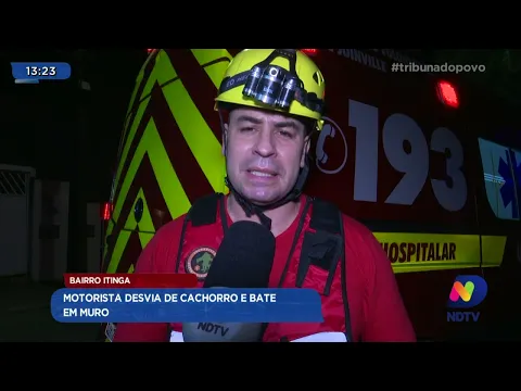 Acidentes e incêndio mobilizam equipes dos bombeiros no fim de semana