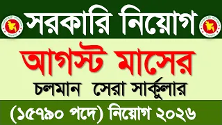 Govt job circular 2026